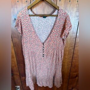 Women's Pink floral dress